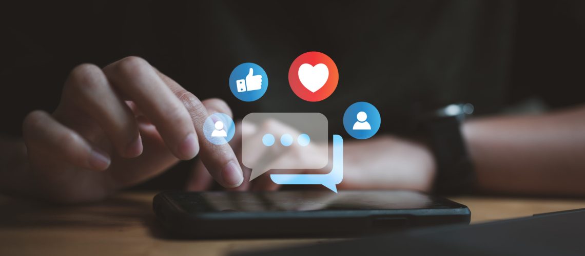 redes sociais