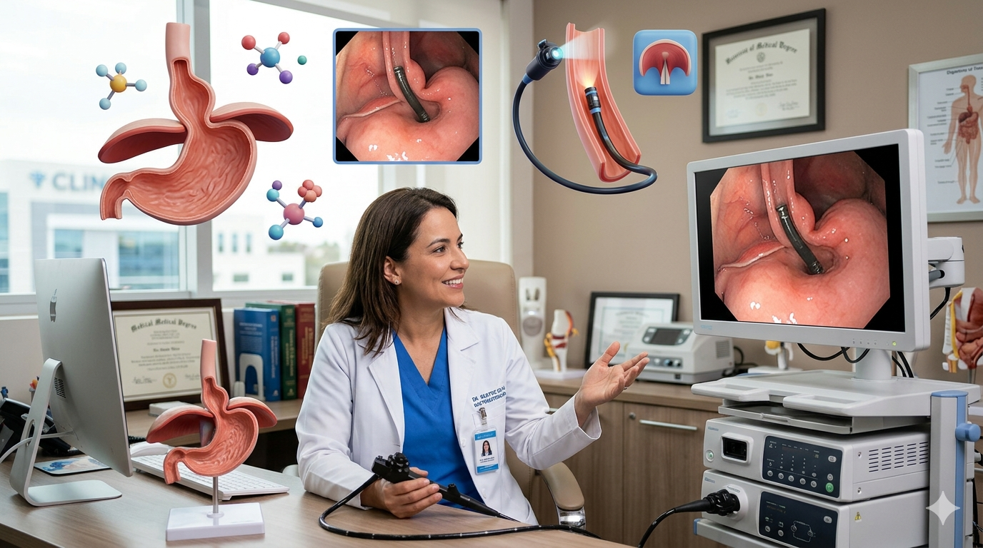 Endoscopia digestiva alta para diagnóstico de hérnia de hiato