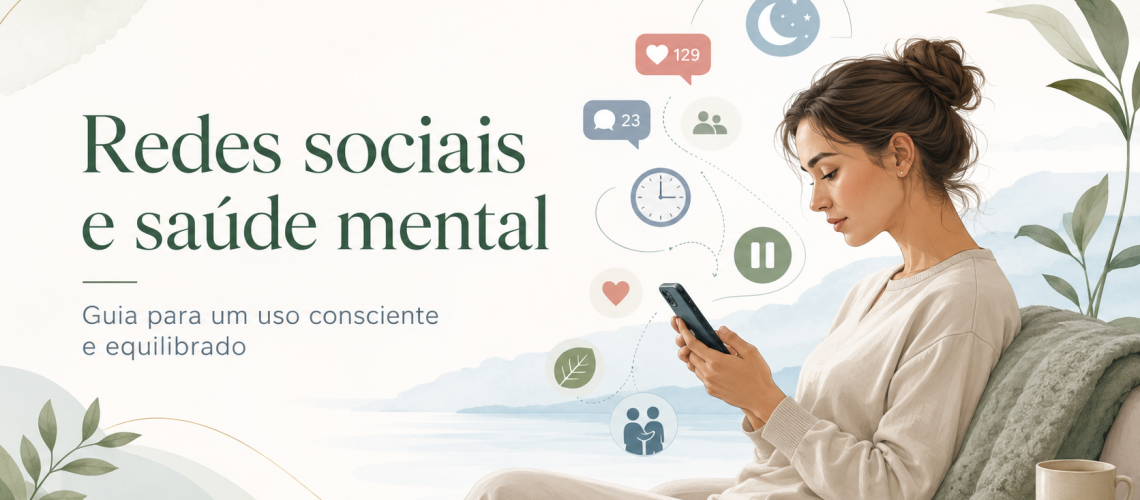 Redes Sociais e Saúde Mental_ Guia para Um Uso Consciente e Equilibrado