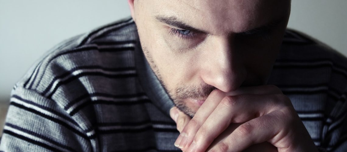 Thoughtful man